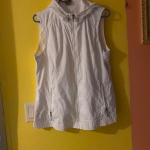 Large eddie bauer vest white every soft in the inside waterproof